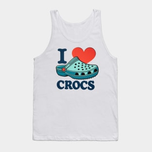 I love Crocs Tank Top